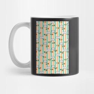 kiss me im irish-ish stripe Mug